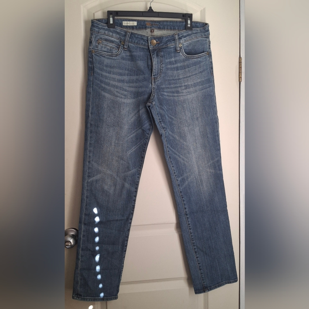 Kut womens jeans Catherine boyfriend sz 10 casual boho‎ western basic school